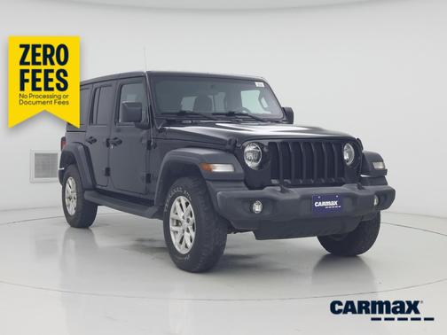 Black 2023 Jeep Wrangler Unlimited Sport S