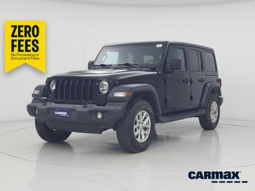 Black 2023 Jeep Wrangler Unlimited Sport S