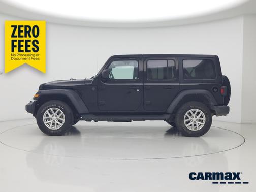 Black 2023 Jeep Wrangler Unlimited Sport S