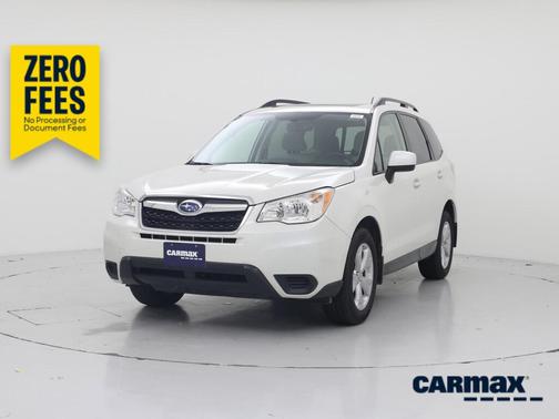 White 2015 Subaru Forester 2.5I Premium