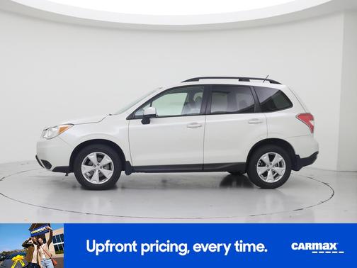 White 2015 Subaru Forester 2.5I Premium