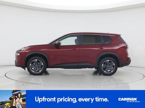 Red 2025 Nissan Rogue SV