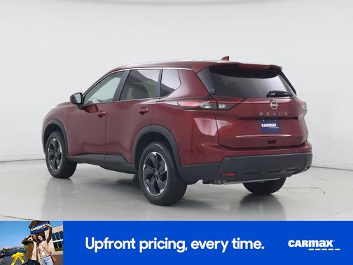 Red 2025 Nissan Rogue SV