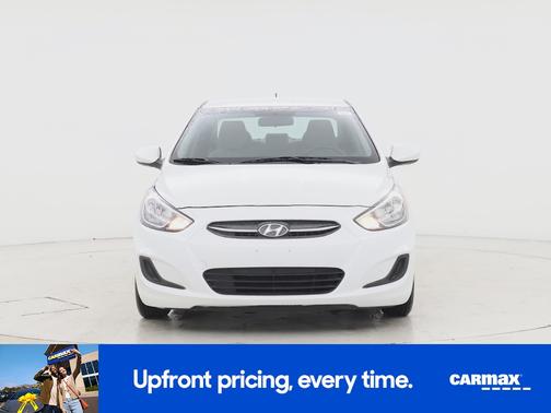 White 2017 Hyundai Accent SE
