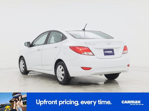 White 2017 Hyundai Accent SE