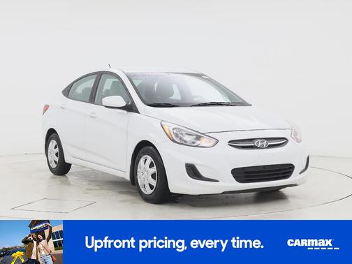 White 2017 Hyundai Accent SE