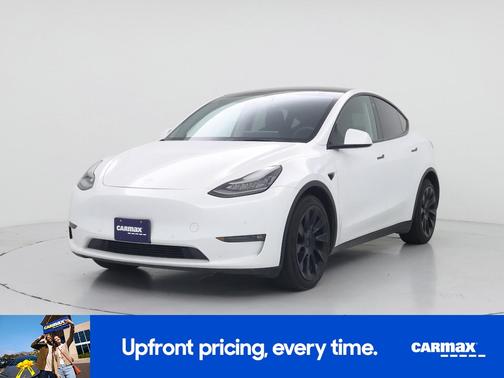 White 2021 Tesla Model Y Long Range
