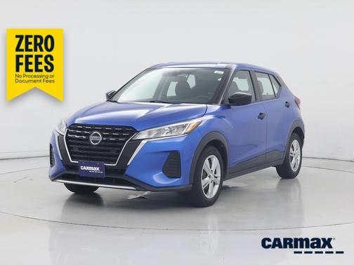 Blue 2021 Nissan Kicks S