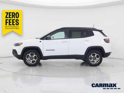 White 2022 Jeep Compass Trailhawk