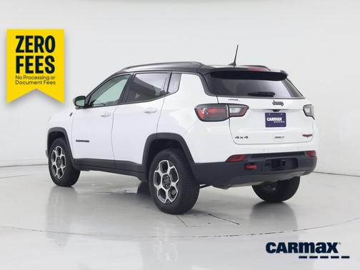 White 2022 Jeep Compass Trailhawk