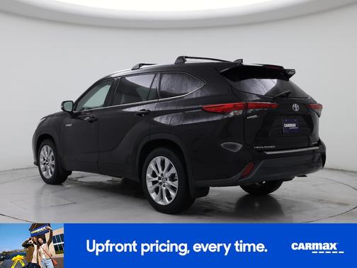 Blue 2020 Toyota Highlander Hybrid Limited