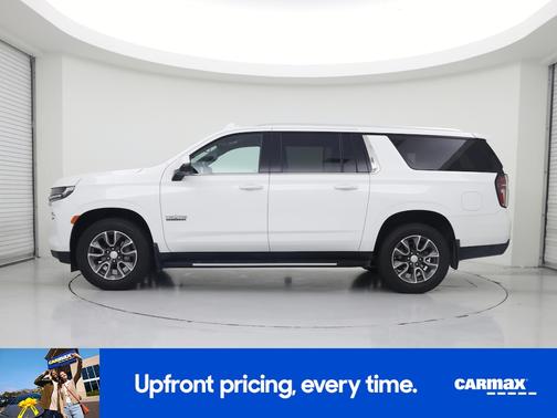 White 2021 Chevrolet Suburban LT