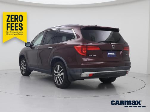 Burgundy 2016 Honda Pilot Touring