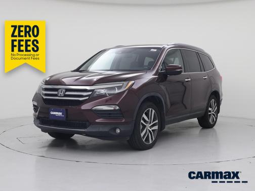Burgundy 2016 Honda Pilot Touring