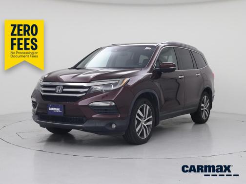 Burgundy 2016 Honda Pilot Touring