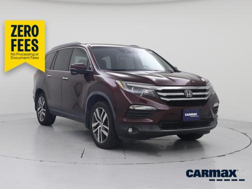 Burgundy 2016 Honda Pilot Touring