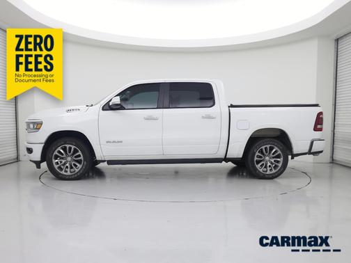 White 2021 RAM 1500 Laramie