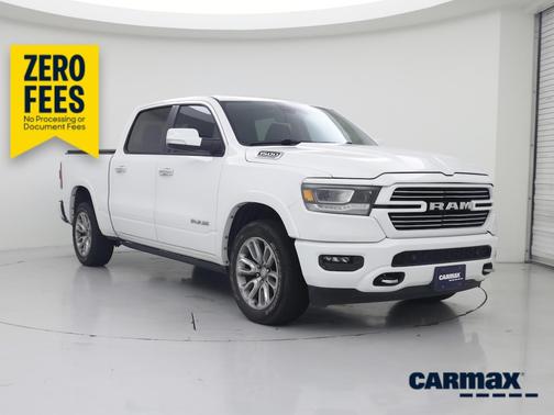 White 2021 RAM 1500 Laramie