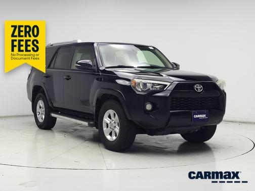 Black 2016 Toyota 4Runner SR5 Premium