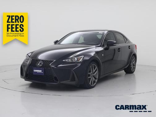 Black 2018 Lexus IS 300 F-Sport