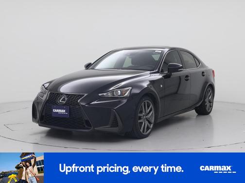 Black 2018 Lexus IS 300 F-Sport