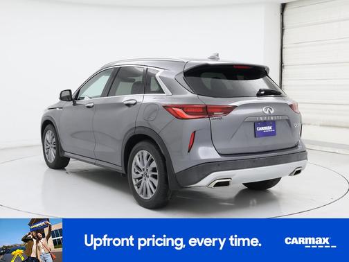 Gray 2023 INFINITI QX50 Luxe
