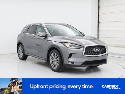 Gray 2023 INFINITI QX50 Luxe
