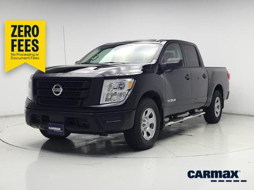 Black 2021 Nissan Titan S