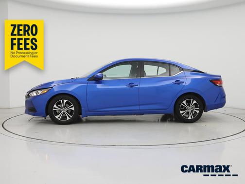Blue 2023 Nissan Sentra SV