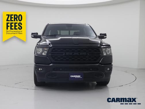 Black 2022 RAM 1500 Lonestar