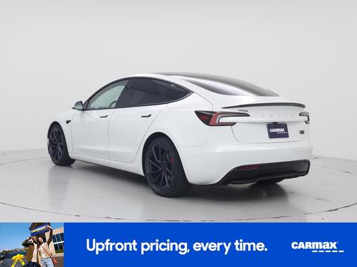 White 2025 Tesla Model 3 Performance