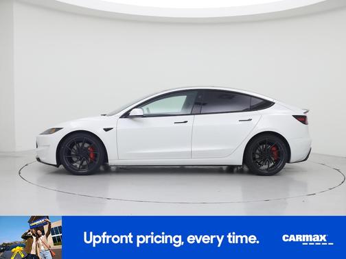 White 2025 Tesla Model 3 Performance