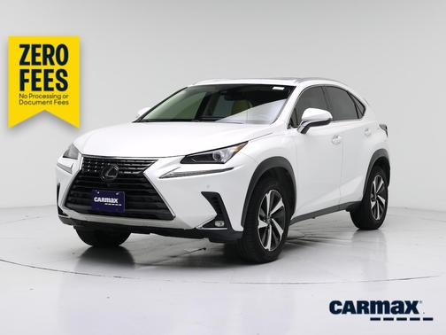 White 2020 Lexus NX 300