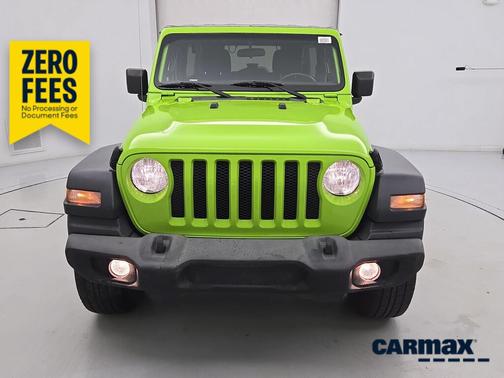 Green 2021 Jeep Wrangler Unlimited Sport S
