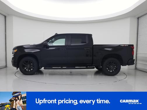 Black 2024 Chevrolet Silverado 1500 Custom