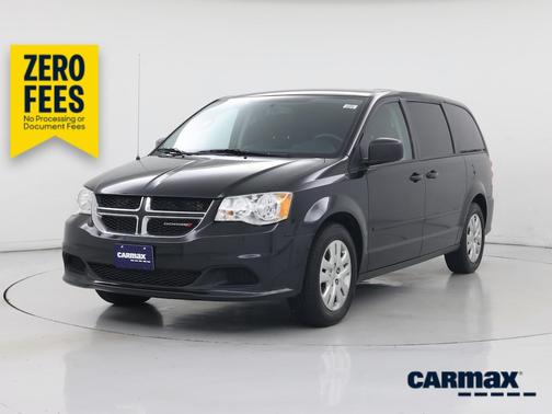Black 2017 Dodge Grand Caravan SE