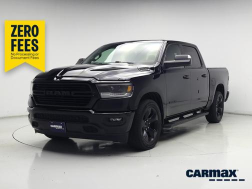 Black 2019 RAM 1500 Lonestar