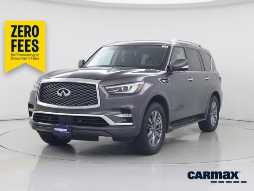 Gray 2024 INFINITI QX80 Luxe