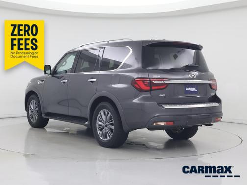 Gray 2024 INFINITI QX80 Luxe