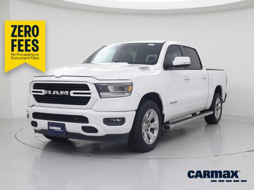White 2019 RAM 1500 Bighorn
