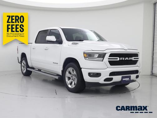 White 2019 RAM 1500 Bighorn