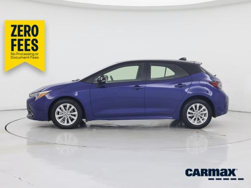 Blue 2026 Toyota Corolla Hatchback SE