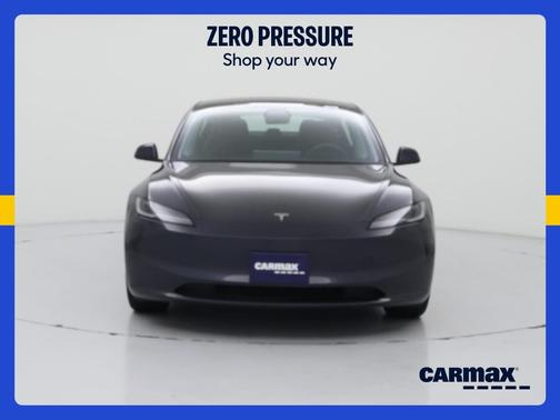 Gray 2025 Tesla Model 3 Long Range
