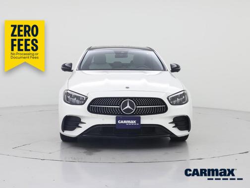 White 2022 Mercedes-Benz E-Class