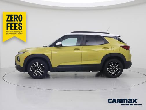 Yellow 2023 Chevrolet Trailblazer Activ