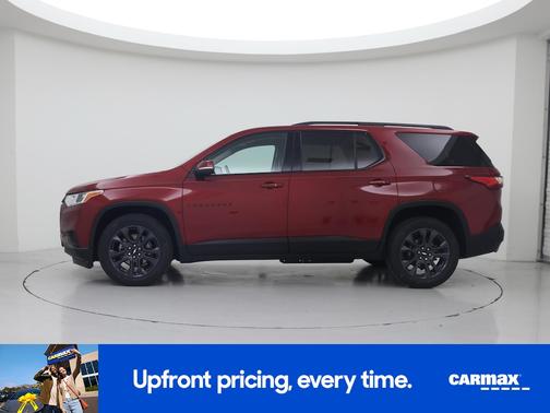 Red 2021 Chevrolet Traverse RS