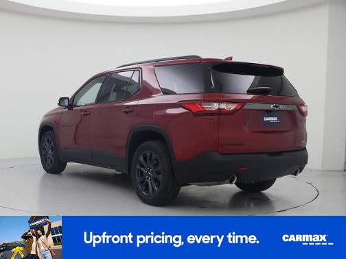 Red 2021 Chevrolet Traverse RS