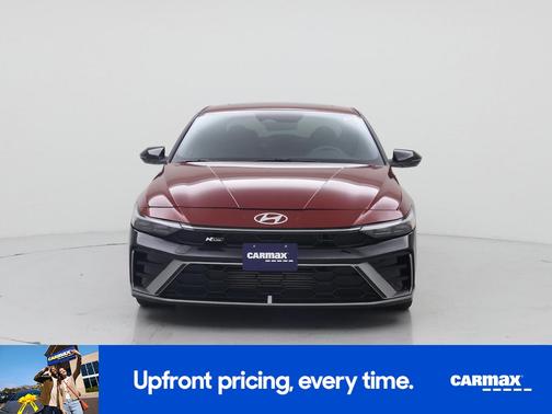 Red 2025 Hyundai ELANTRA N Line