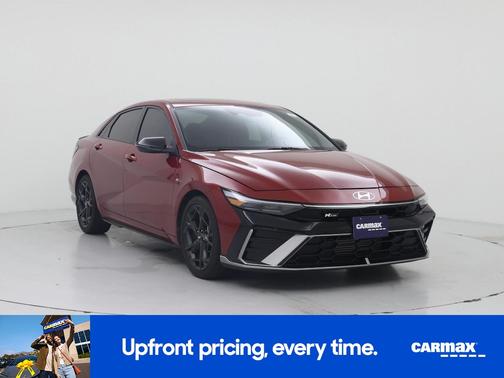 Red 2025 Hyundai ELANTRA N Line
