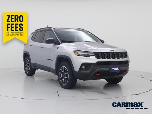Silver 2025 Jeep Compass Trailhawk